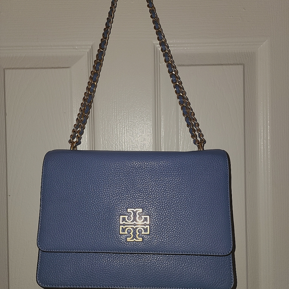 ✨️Host Pick✨️Tory Burch Chain Link Leather Shoulder Bag